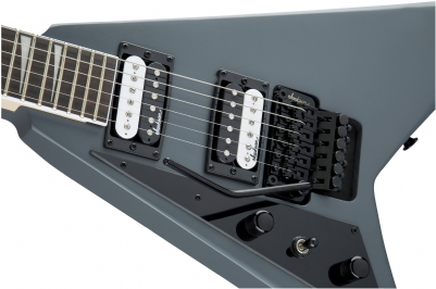 Jackson JS Rhoads JS32L Amaranth Klavye Satin Gray Solak Elektro Gitar 6