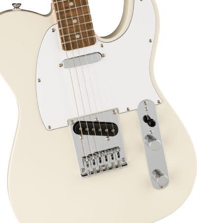 Squier Affinity Telecaster Laurel Klavye Olympic White Elektro Gitar 4