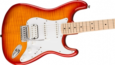 Squier Affinity Stratocaster FMT HSS Akçaağaç Klavye Sienna Sunburst Elektro Gitar 4