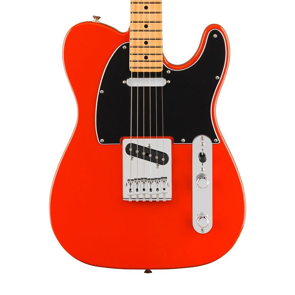 Fender Player II Telecaster Akçaağaç Klavye Coral Red Elektro Gitar 3