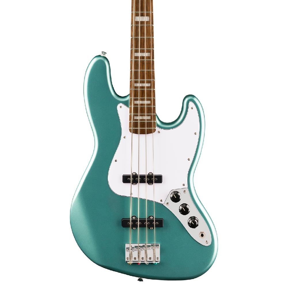 Squier Affinity Active Jazz Bass Laurel Klavye WPG Mystic Sea Foam Green Bas Gitar 3