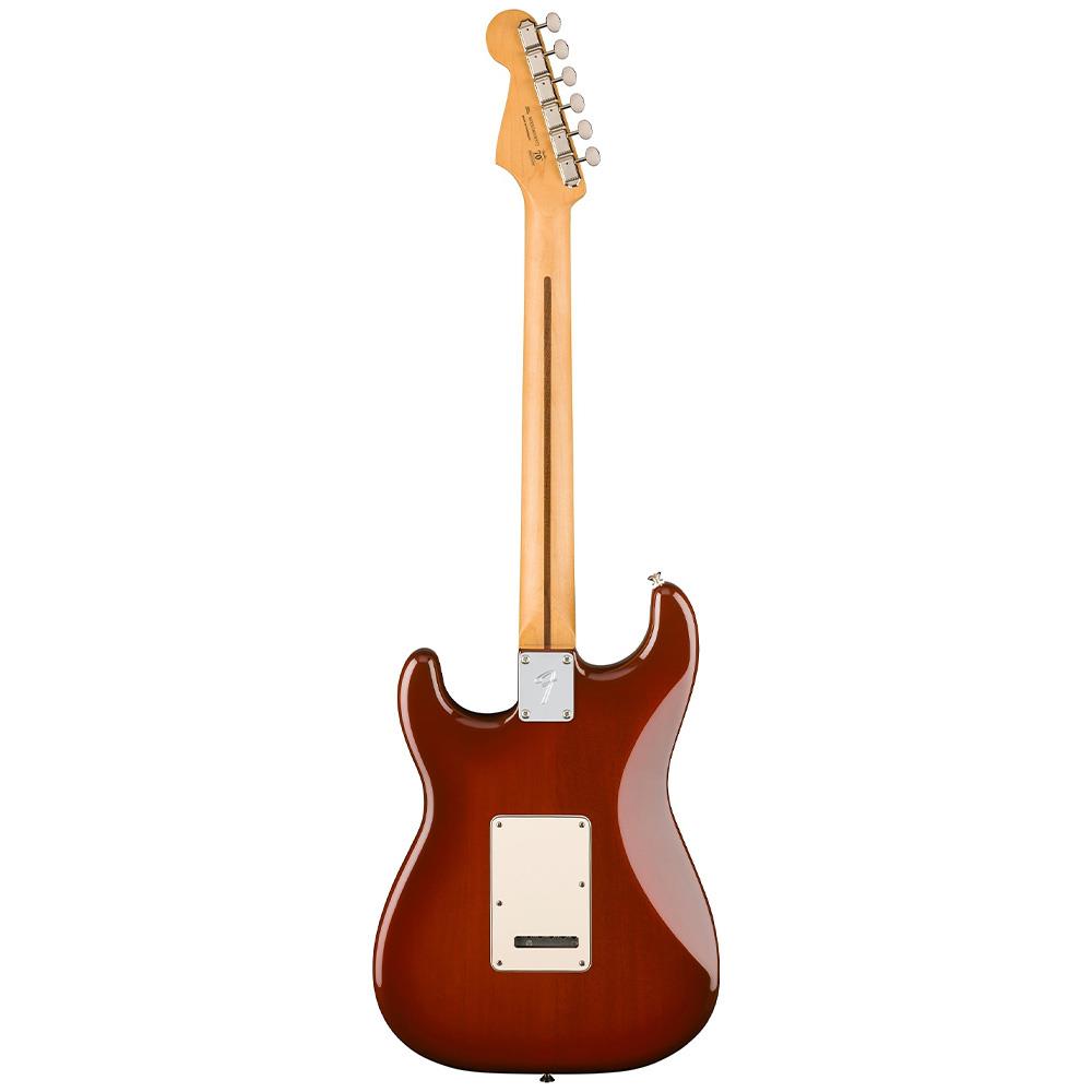 Fender Player II Stratocaster Chambered Mahogany Gövde Akçaağaç Klavye Transparent Mocha Burst Elektro Gitar 2