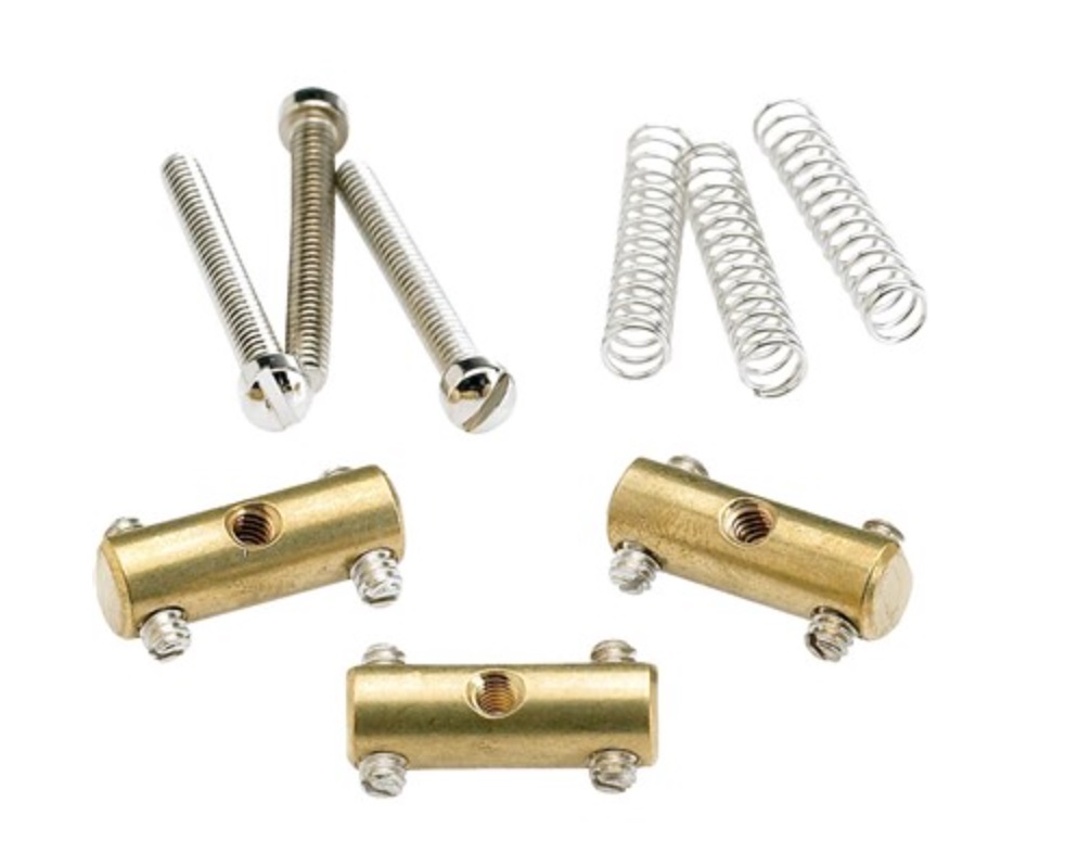 Fender Saddle Assembly Vintage Tele Brass 1