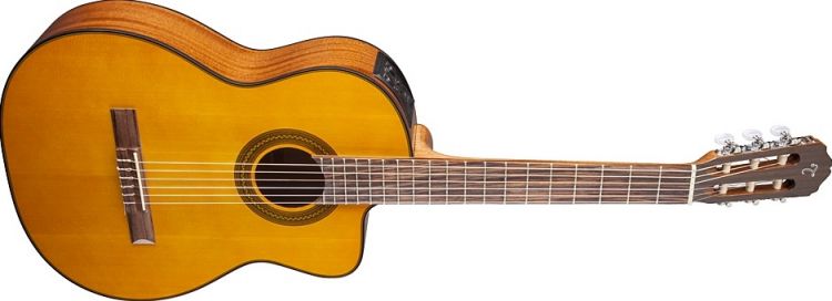 TAKAMINE GC1CE LH NAT Solak Elektro Klasik Gitar 2