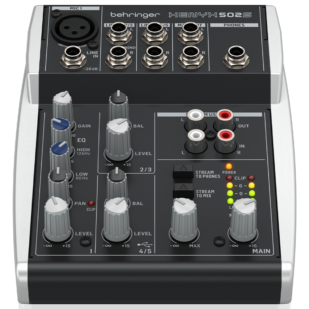 BEHRINGER XENYX 502S Mixer 2