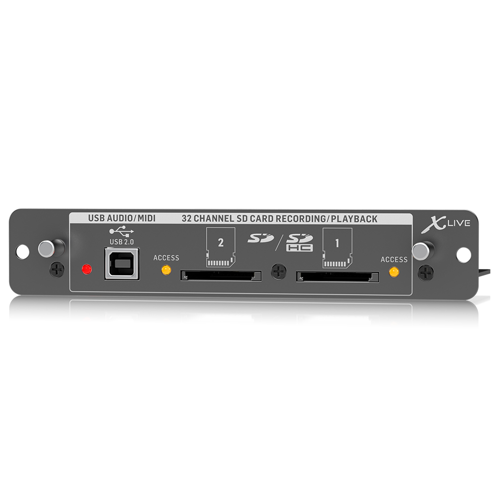 BEHRINGER X-LIVE X32 Expansion Card for 32-Channel Live Recording/Playback 3