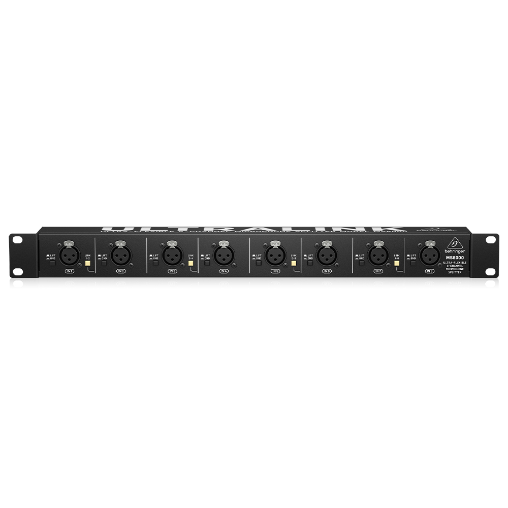 BEHRINGER MS8000 Ultra-Flexible 8 Kanal Mikrofon Splitter 2