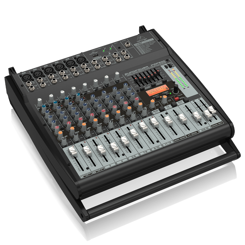 BEHRINGER PMP500 Europower 500 Watt 12 Kanal Power Mixer 3