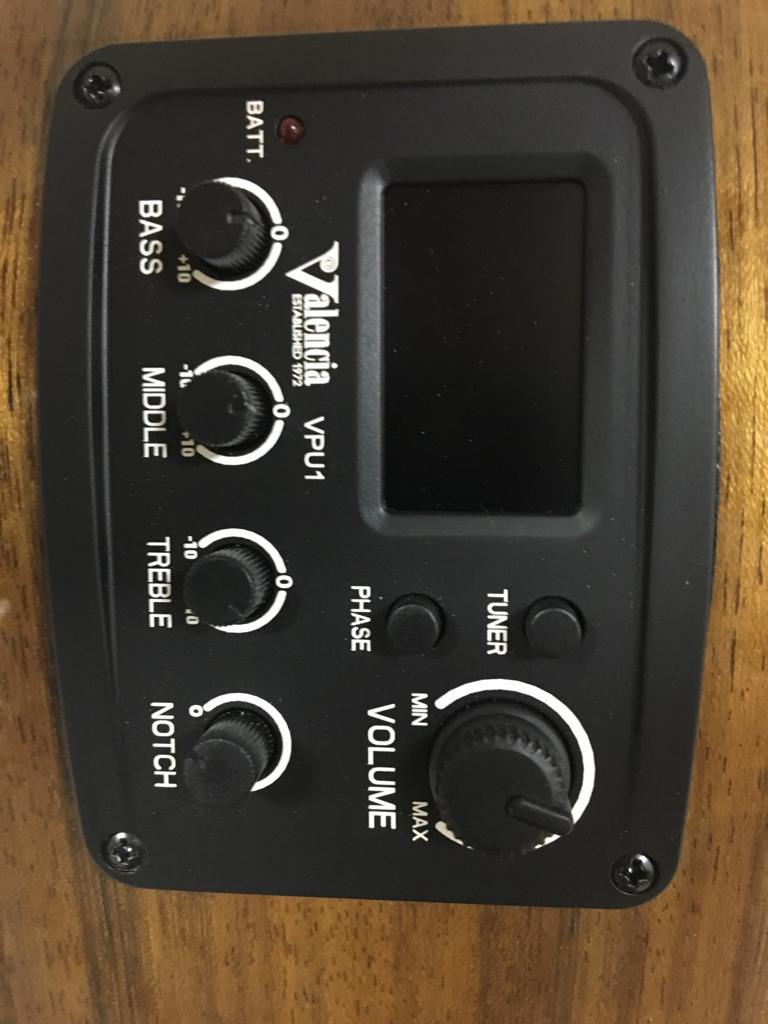 VALENCIA VC564CE ELEKTRO KLASİK GİTAR, CUTAWAY, 4/4, NATUREL 6