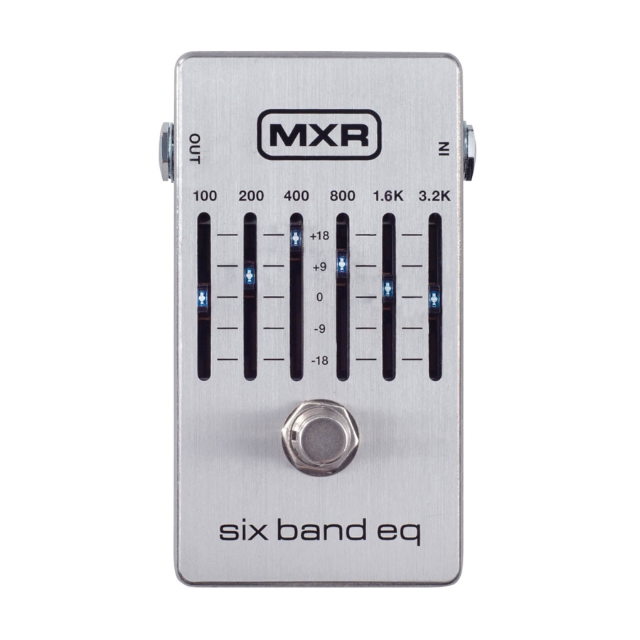 MXR M109S 6 Band EQ Pedalı 2