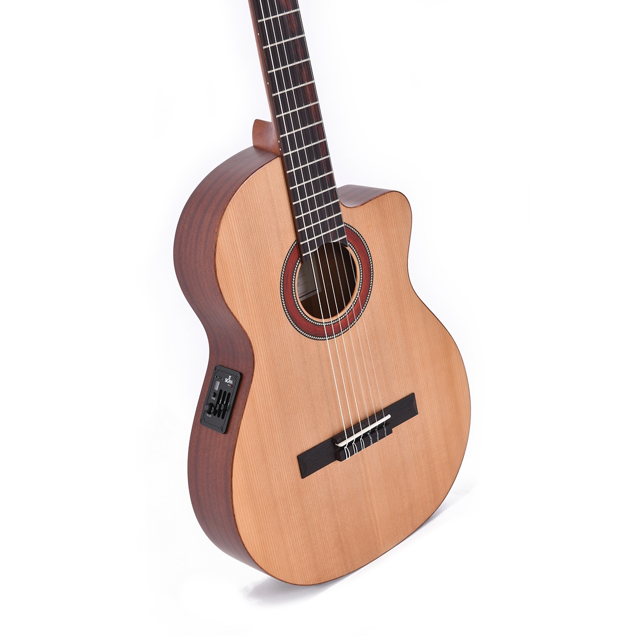 Sigma CTMC-2E Elektro Klasik Gitar (Natural) 3
