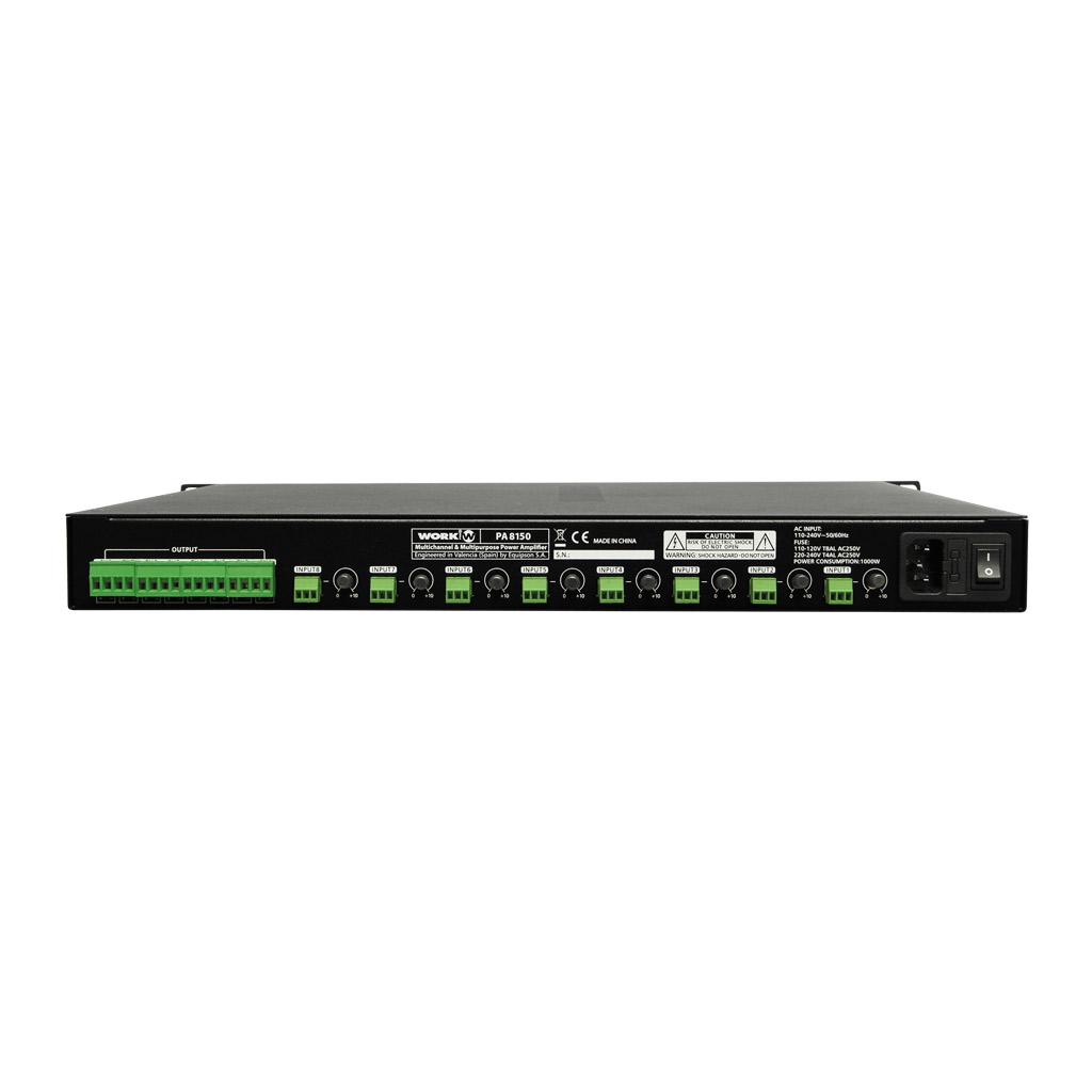 Work PA 8150 Class D Amfi 3