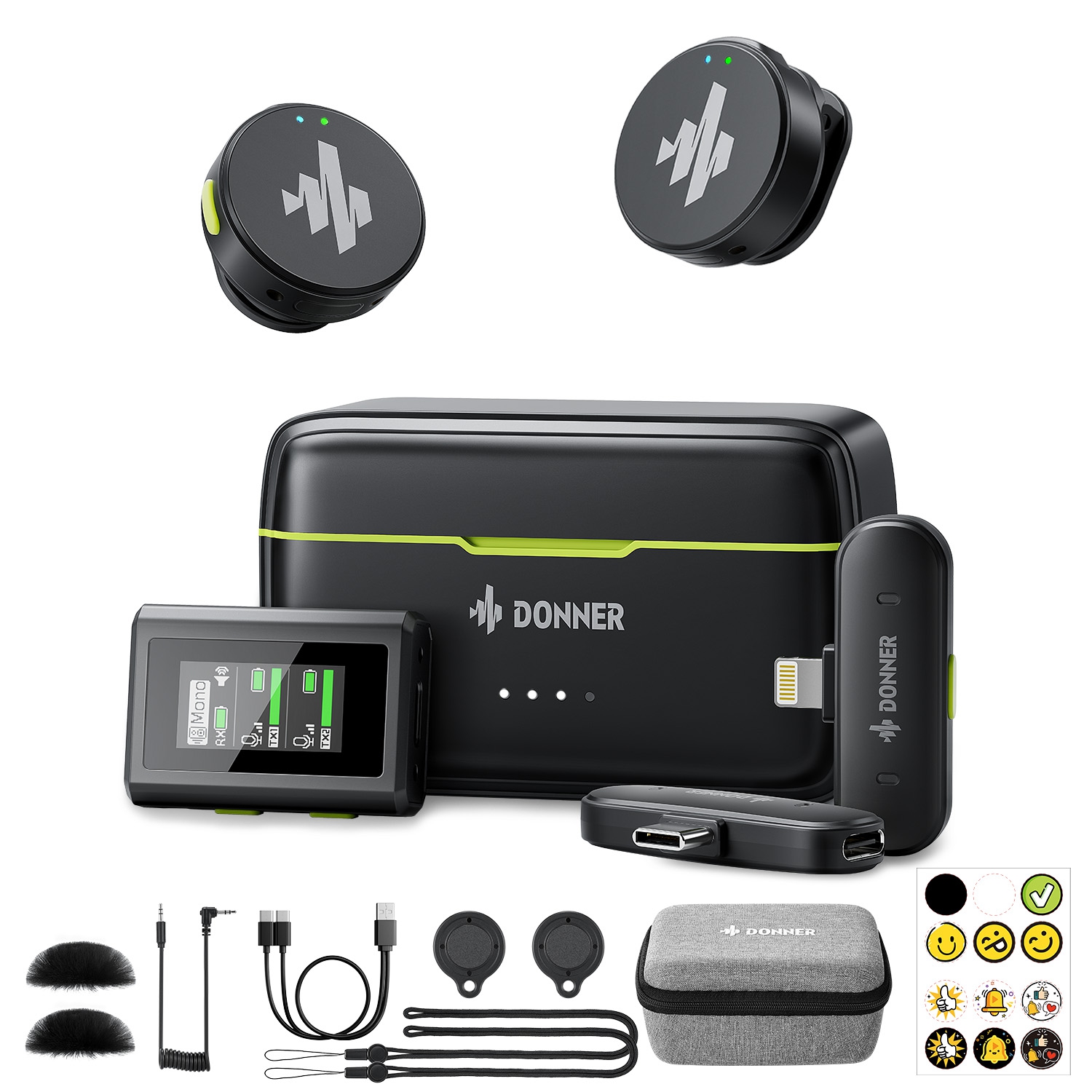 Donner VPM-20 Wireless Lavalier Mikrofon 4