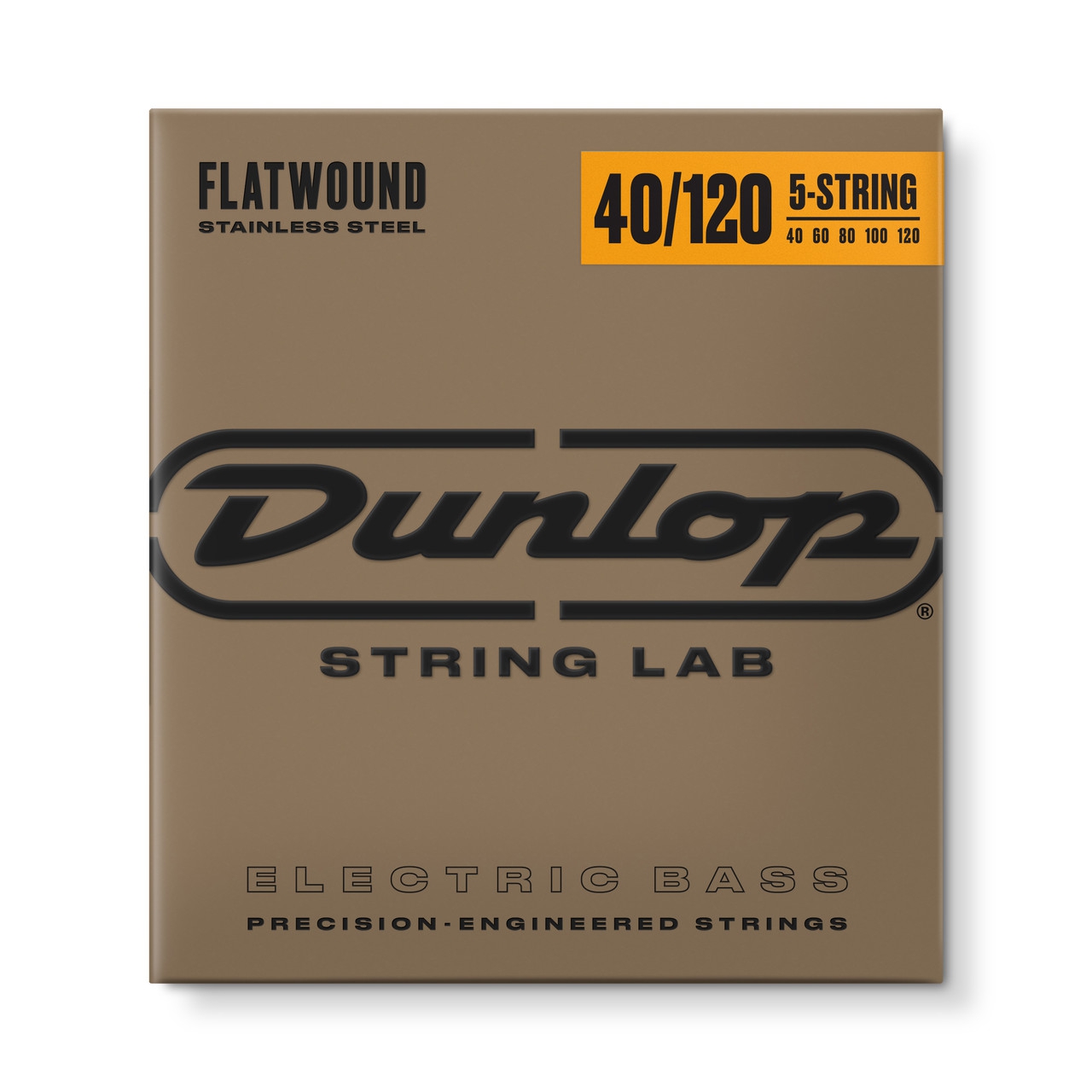 Jim Dunlop DBFS40120S Stainless Steel Flatwound Bas Gitar Teli (40-120) 2