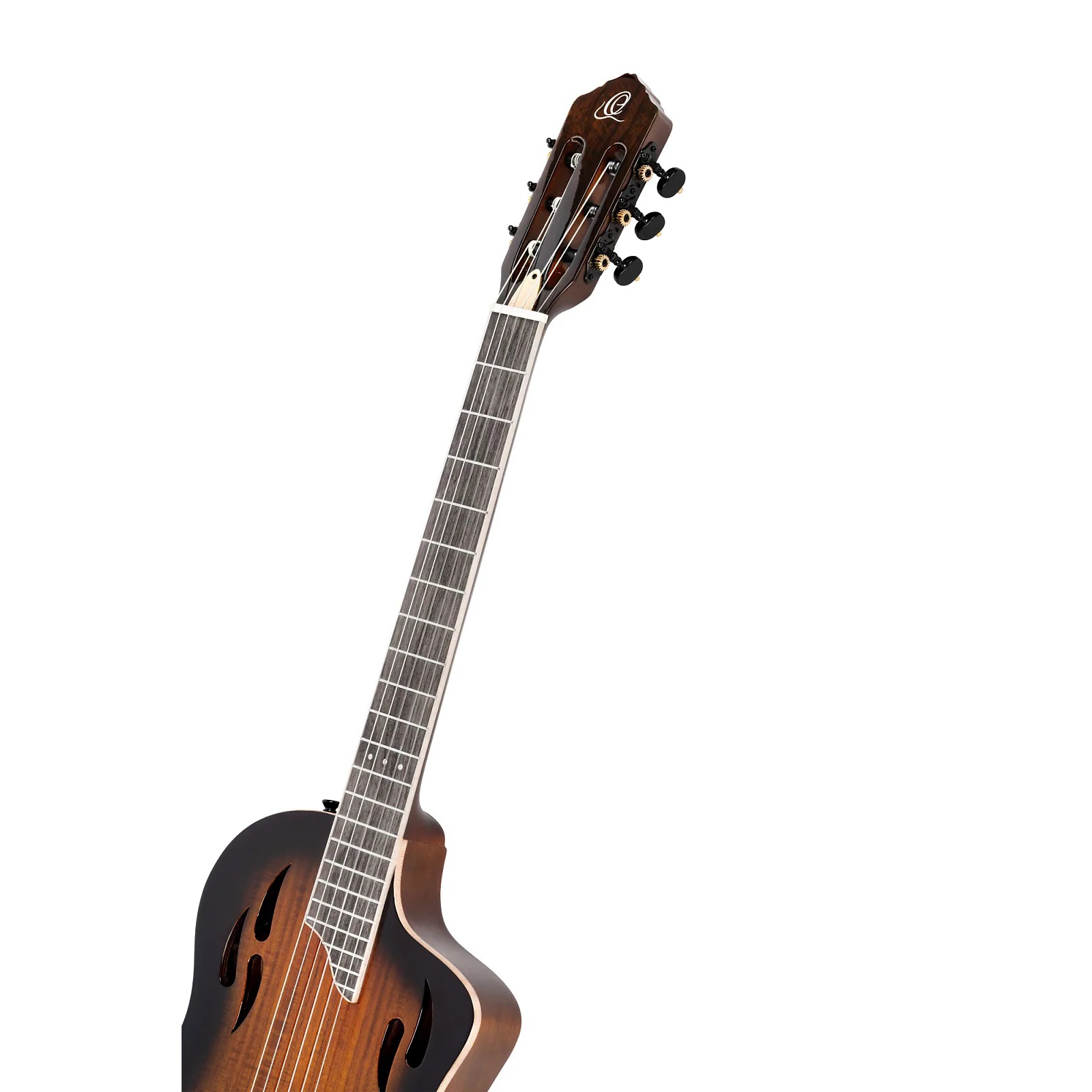 Ortega TourPlayer Deluxe RTPDLX-ACA Elektro Klasik Gitar (Acacia Burst) 4