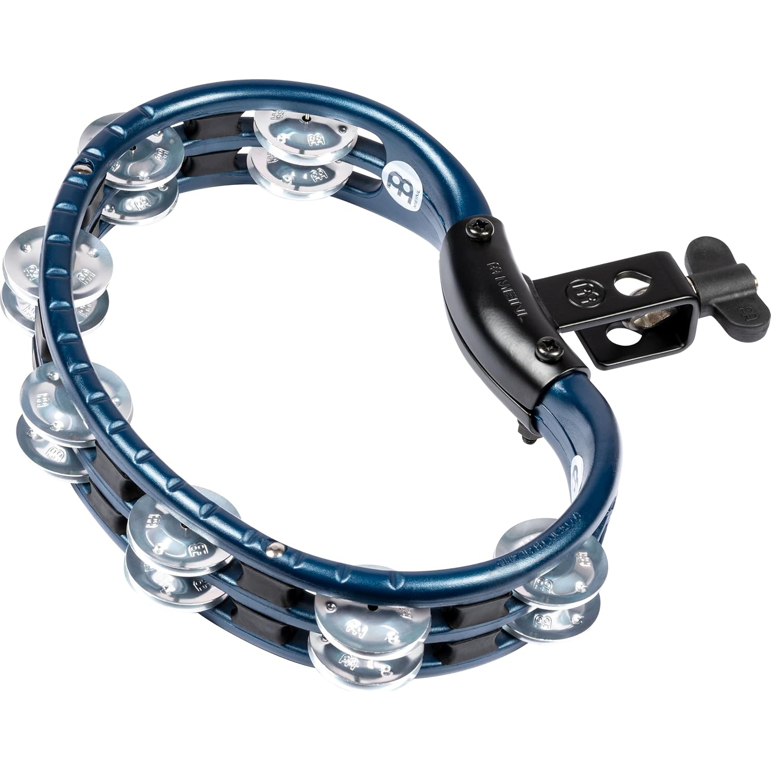 Meinl TMT2A-B Traditional Mountable ABS Series Mountable Molded ABS Tamburin (Mavi) 1