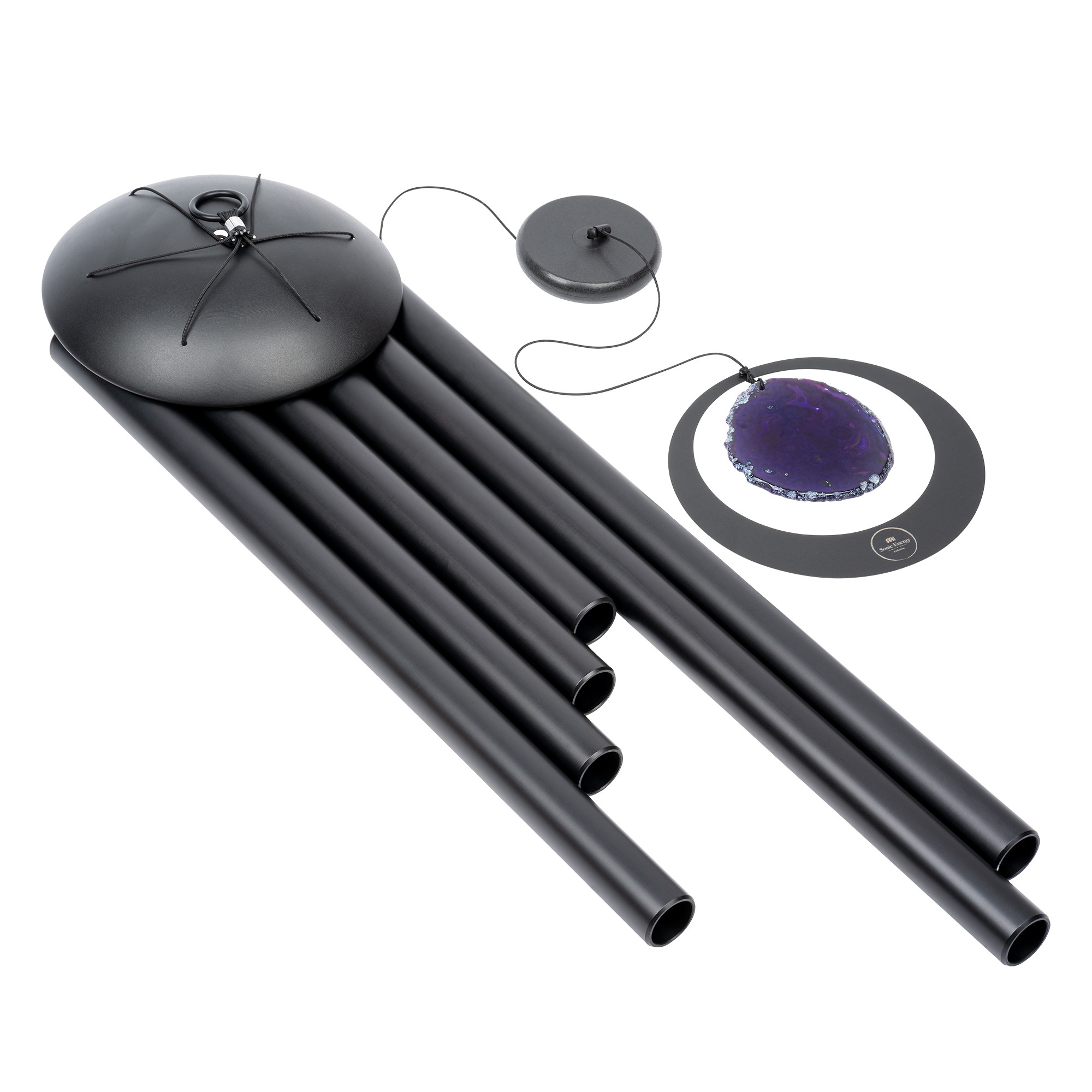Meinl Sonic Energy Purple Agate Meditation Chime (50"/128 cm - 432 Hz/A Major - Siyah) 2