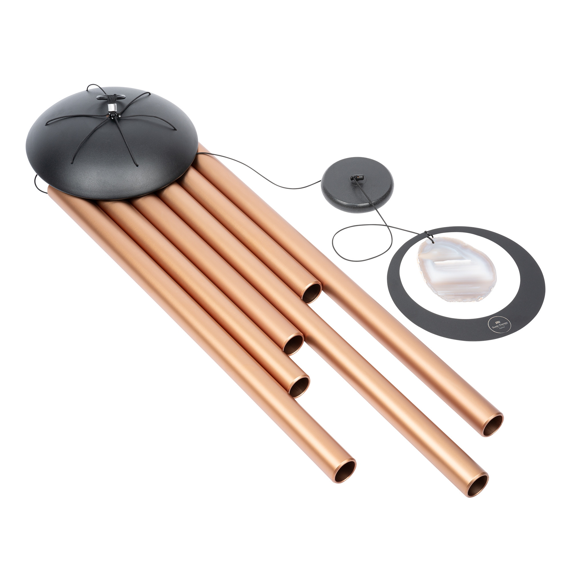 Meinl Sonic Energy Grey Agate Meditation Chime (50"/128 cm - 432 Hz/A Major - Bronze) 2