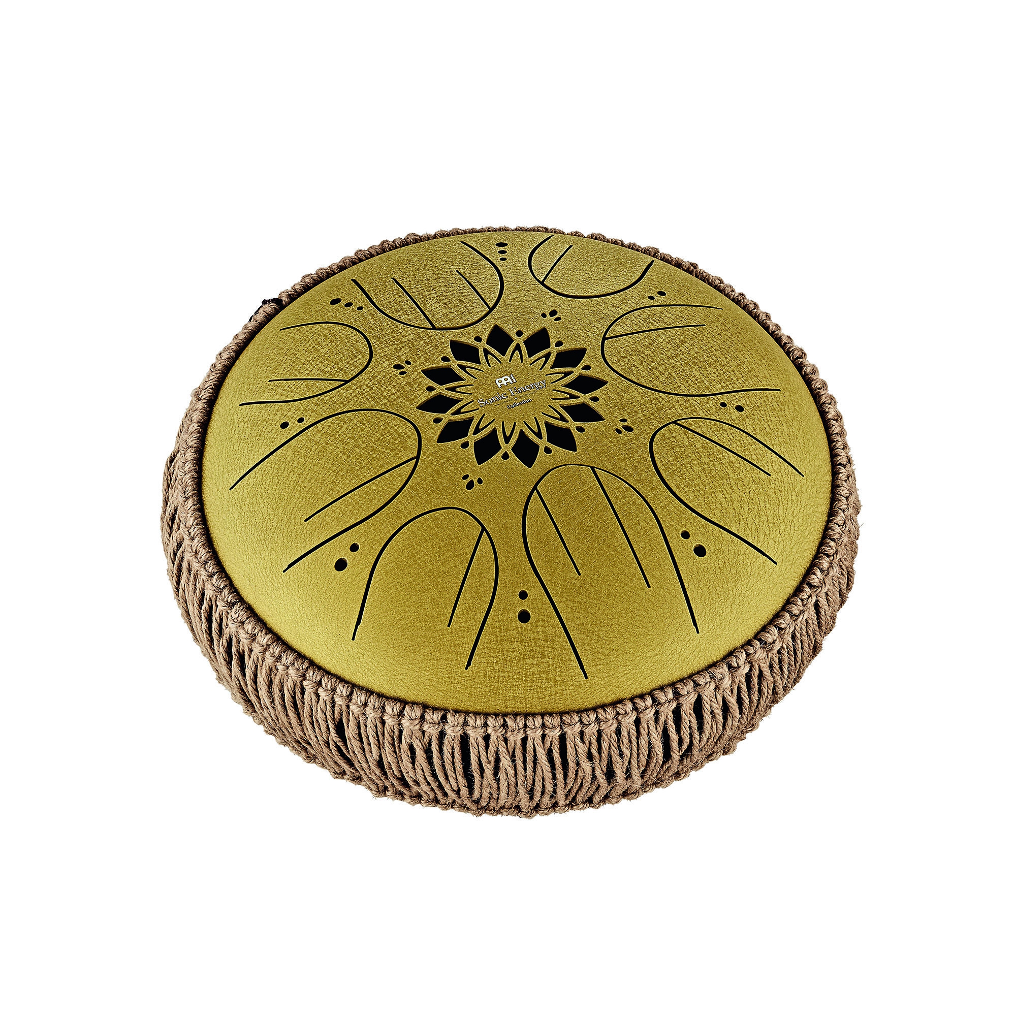 Meinl Sonic Energy 10" Medium Octave Steel Tongue Drum (C Major, 8 Notes, 432 Hz, Gold) 1