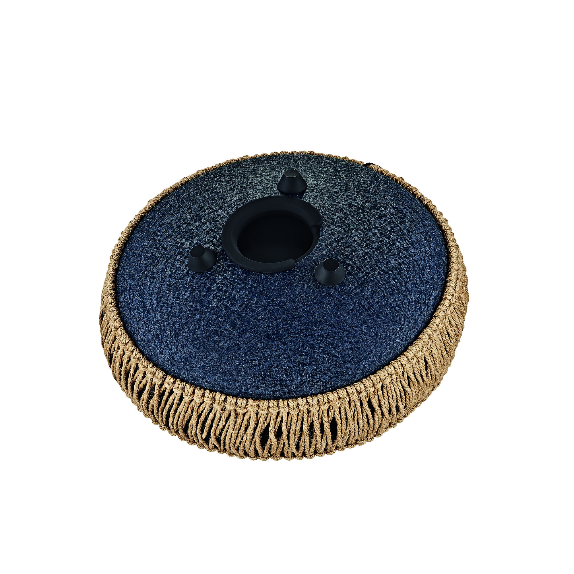 Meinl Sonic Energy 10" Medium Octave Steel Tongue Drum (C Minor, 8 Notes, 432 Hz, Navy Blue) 2