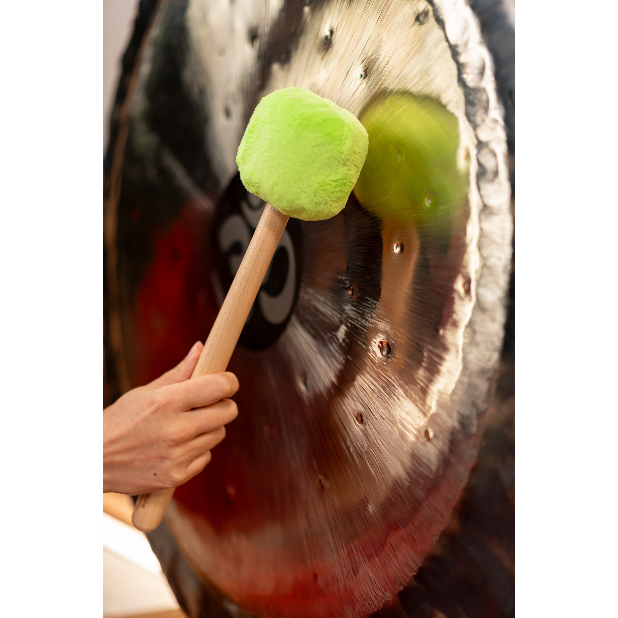 Meinl Sonic Energy Gong Pure Green Medium Mallet  (MGM-M-PG) 3