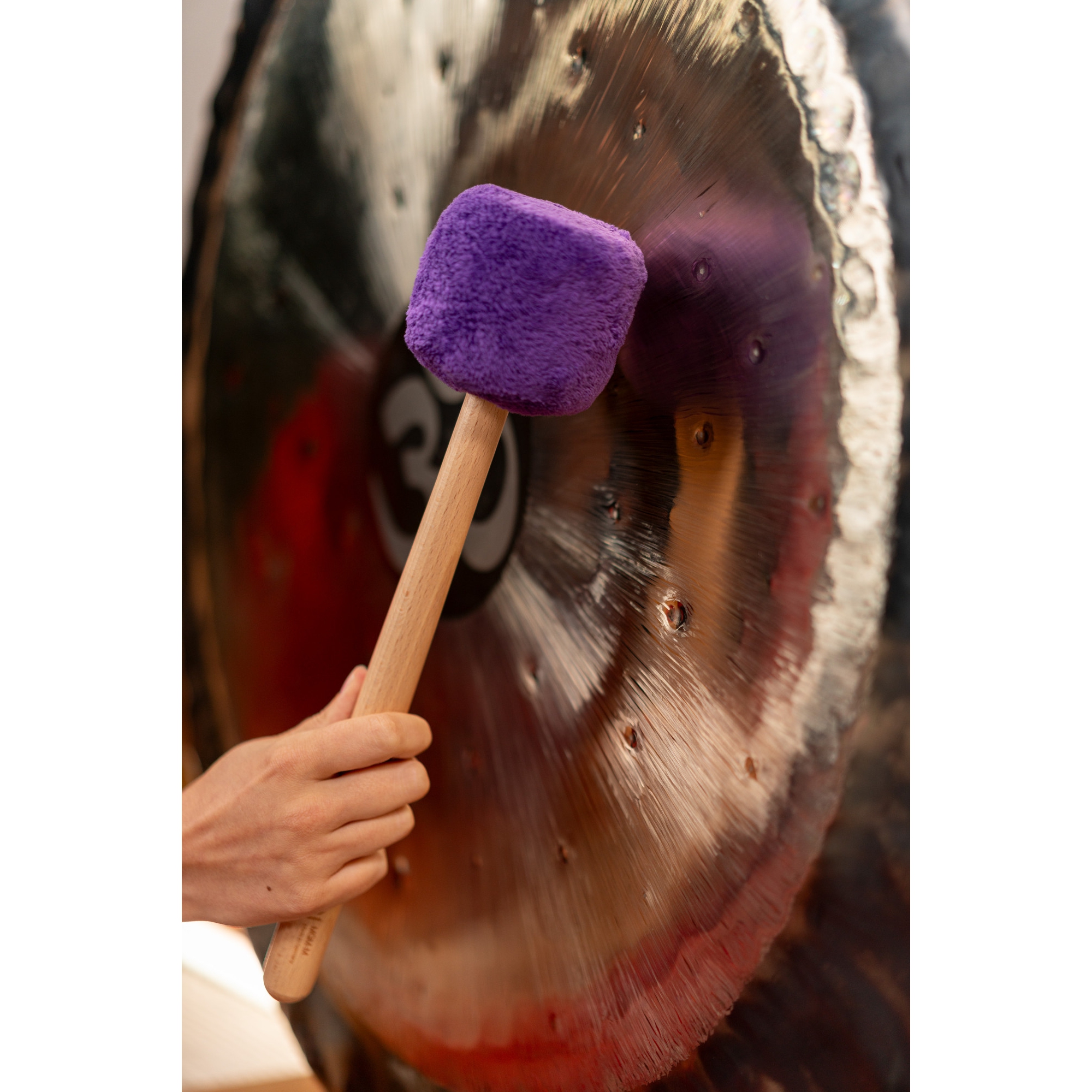 Meinl Sonic Energy Gong Lavender Medium Mallet (MGM-M-L) 3