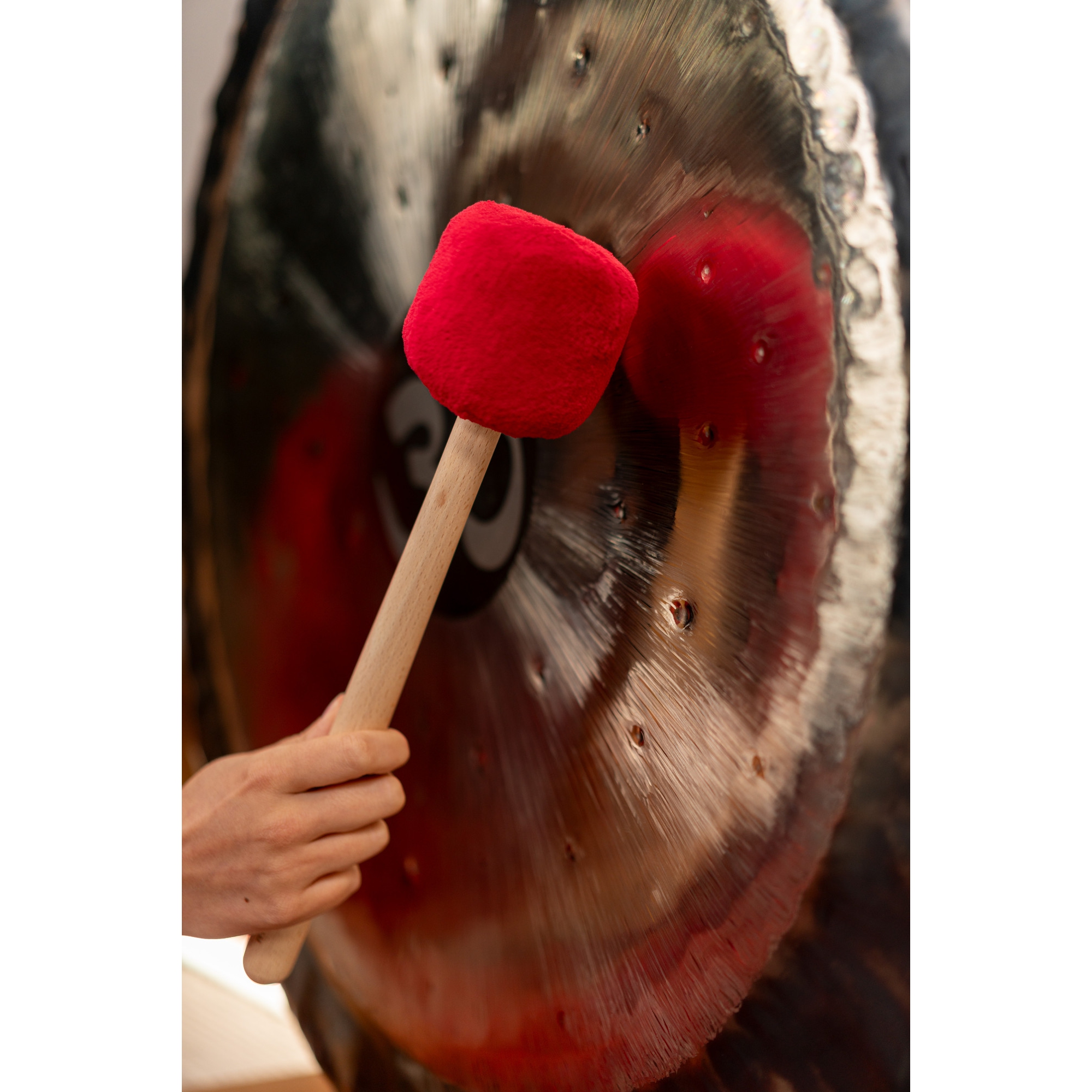 Meinl Sonic Energy Gong Rose Medium Mallet (MGM-M-R) 3