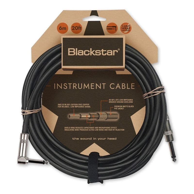Blackstar Standard Str/ang Enstrüman Kablosu (6 m) 1