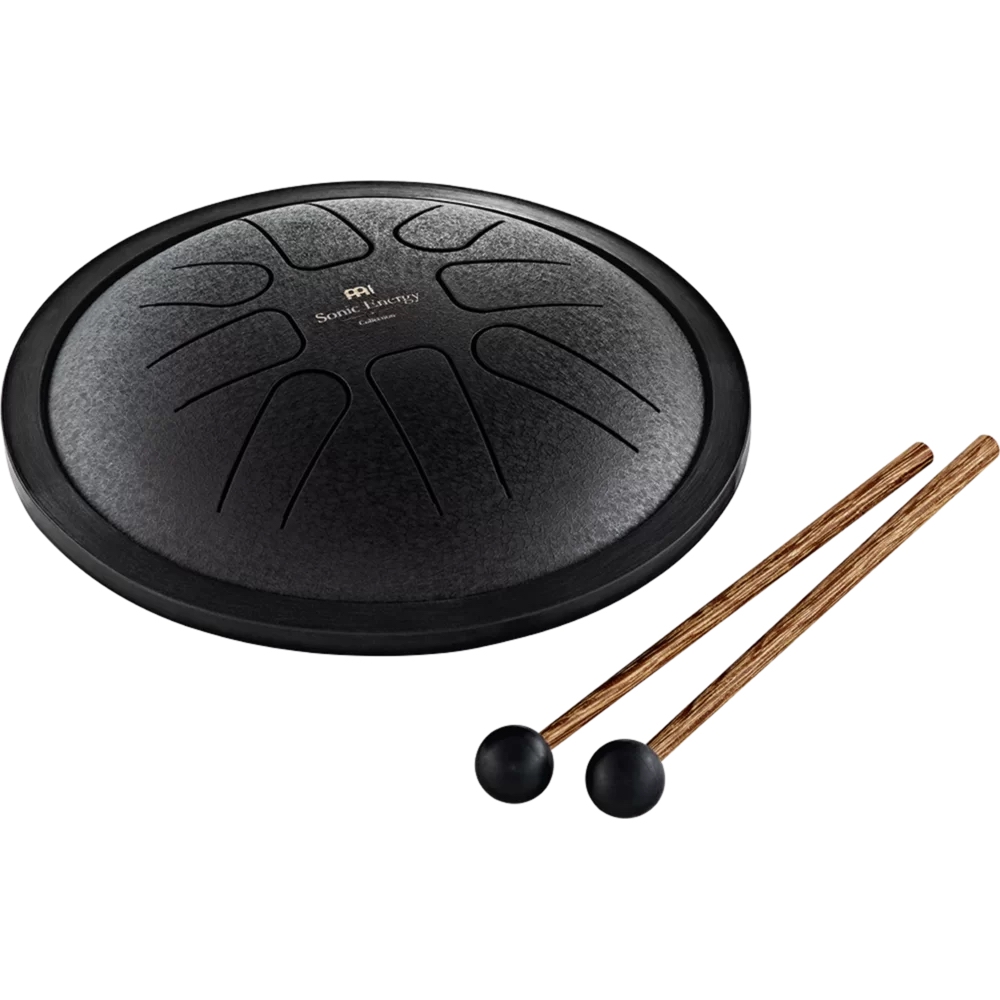 Meinl Sonic Energy SSTD1BK Small Steel F-minor 7" Tongue Drum (Siyah) 1