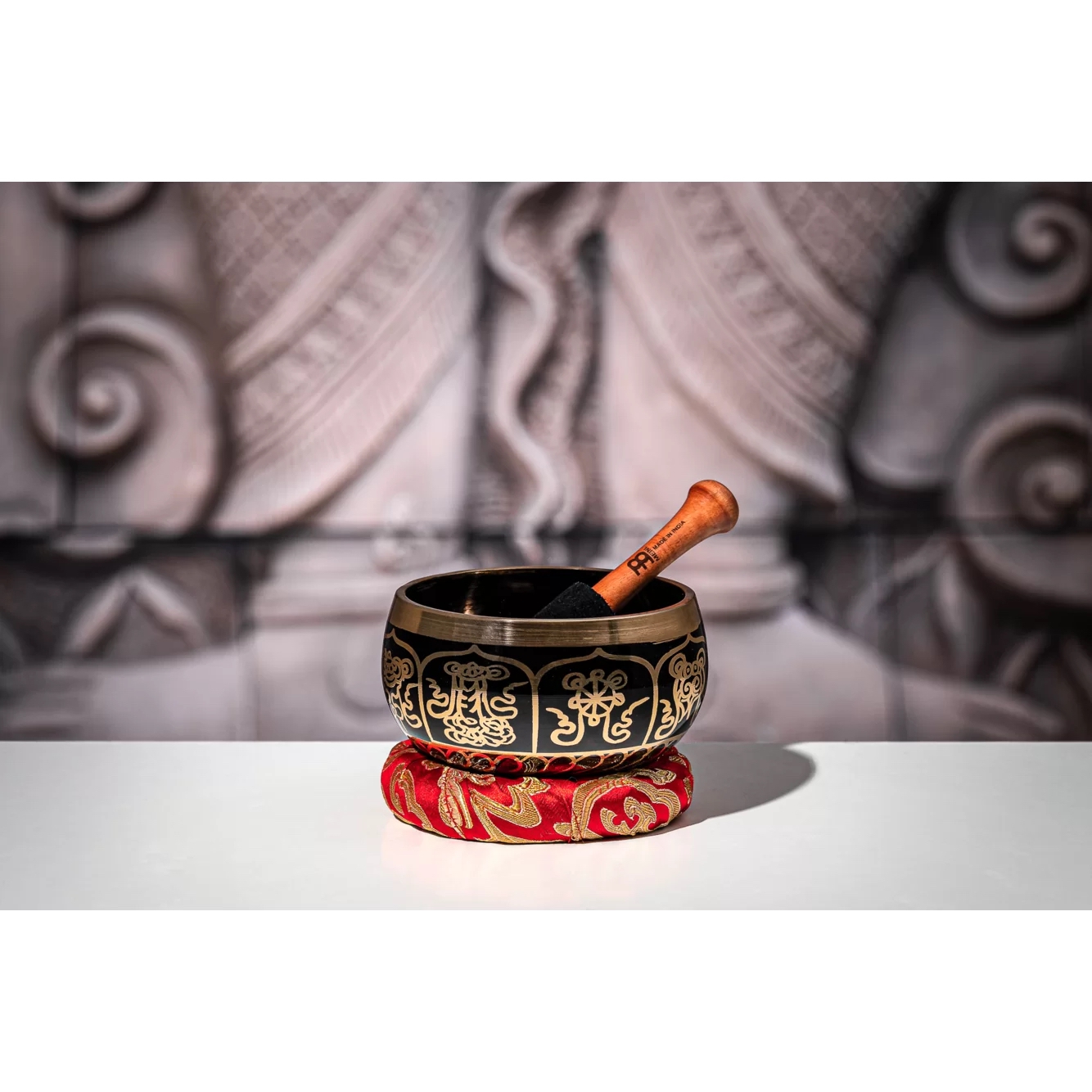 Meinl Sonic Energy SB-OR-400-R Ornamental Series Singing Bowl 4.13'' (Kırmızı) 2