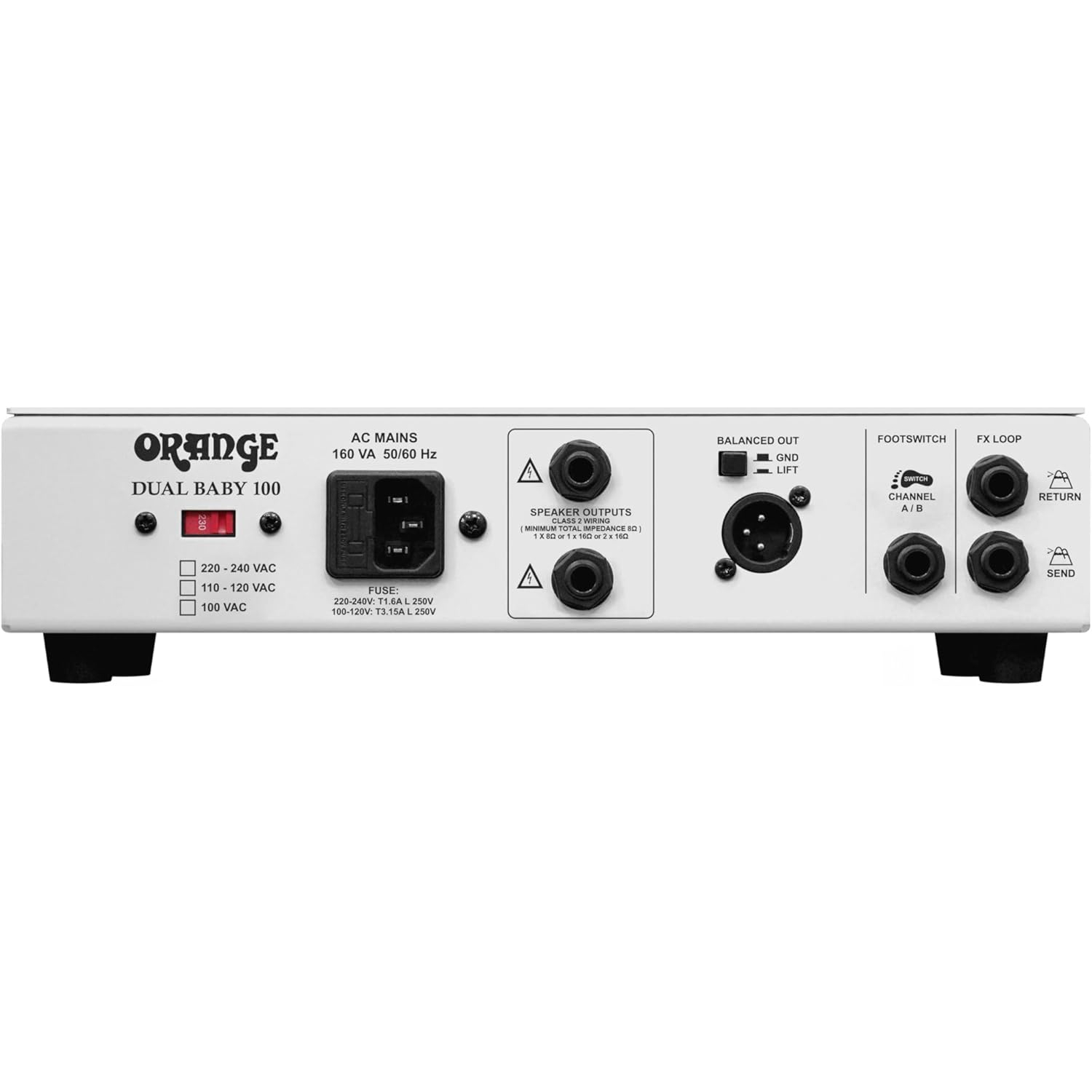 Orange Dual Baby 100-watt Kafa Amfi 5