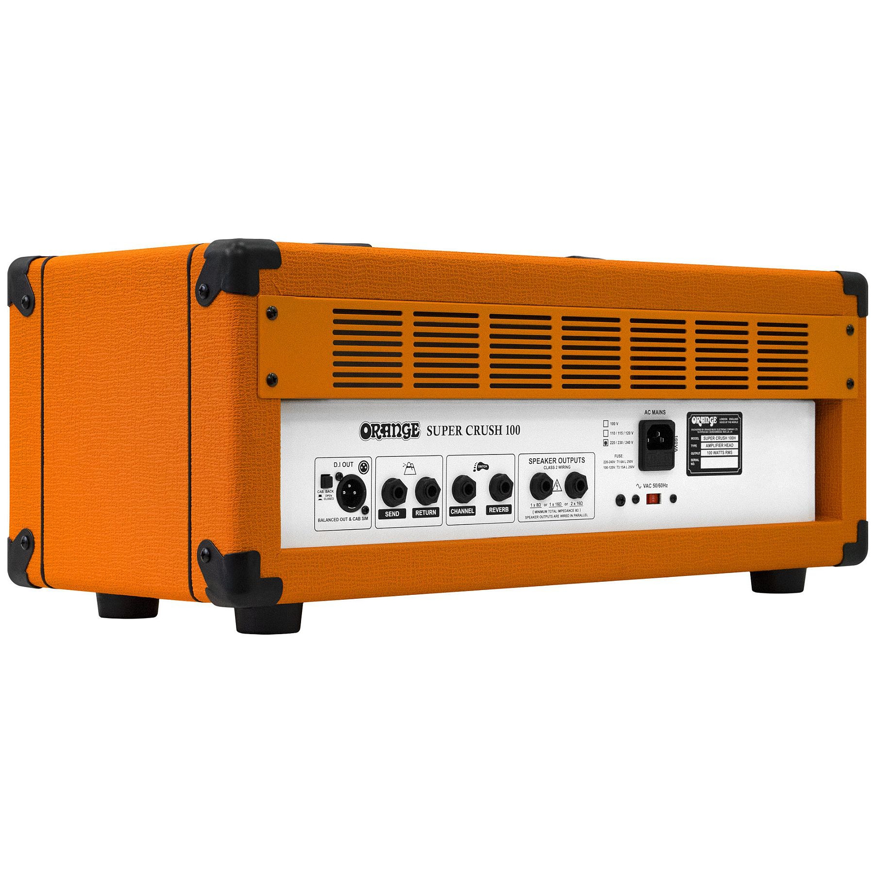 Orange Super Crush 100 100-Watt Kafa Amfi (Orange) 8