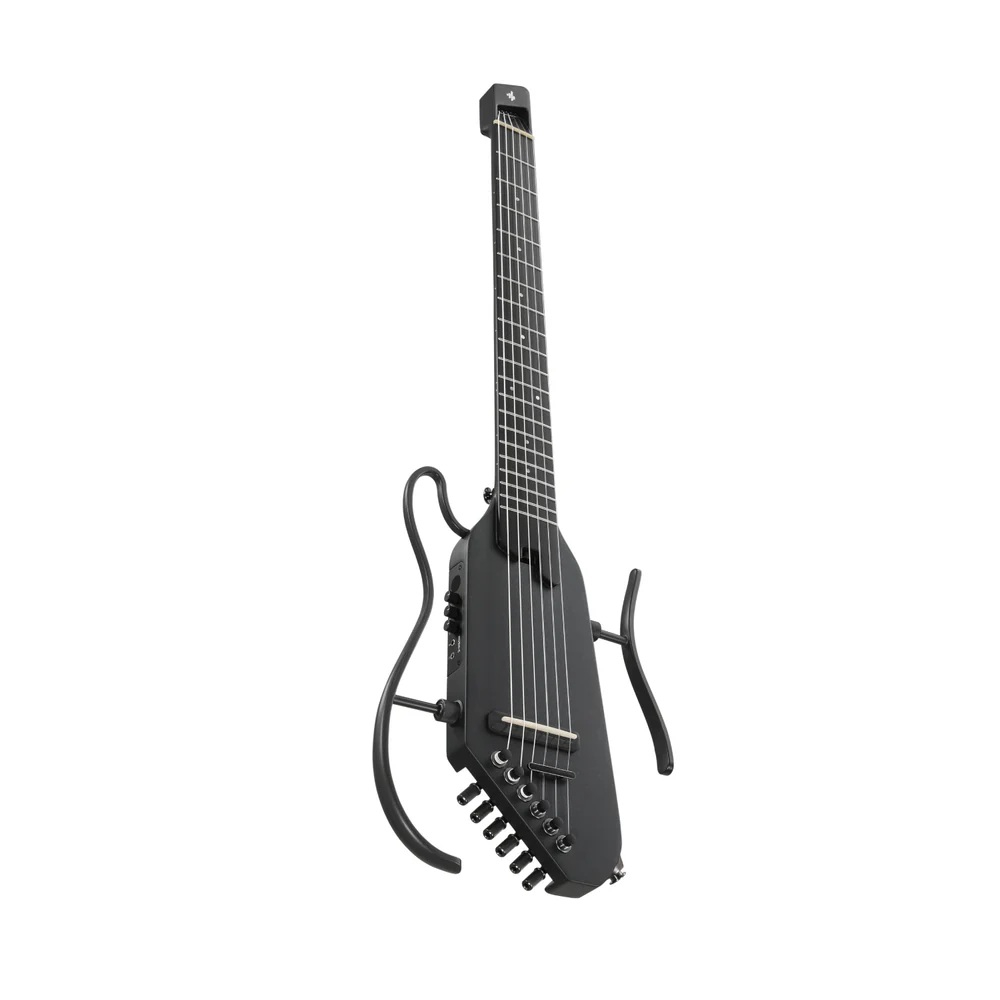 Donner Hush-C Silent Klasik Gitar (Siyah) 2