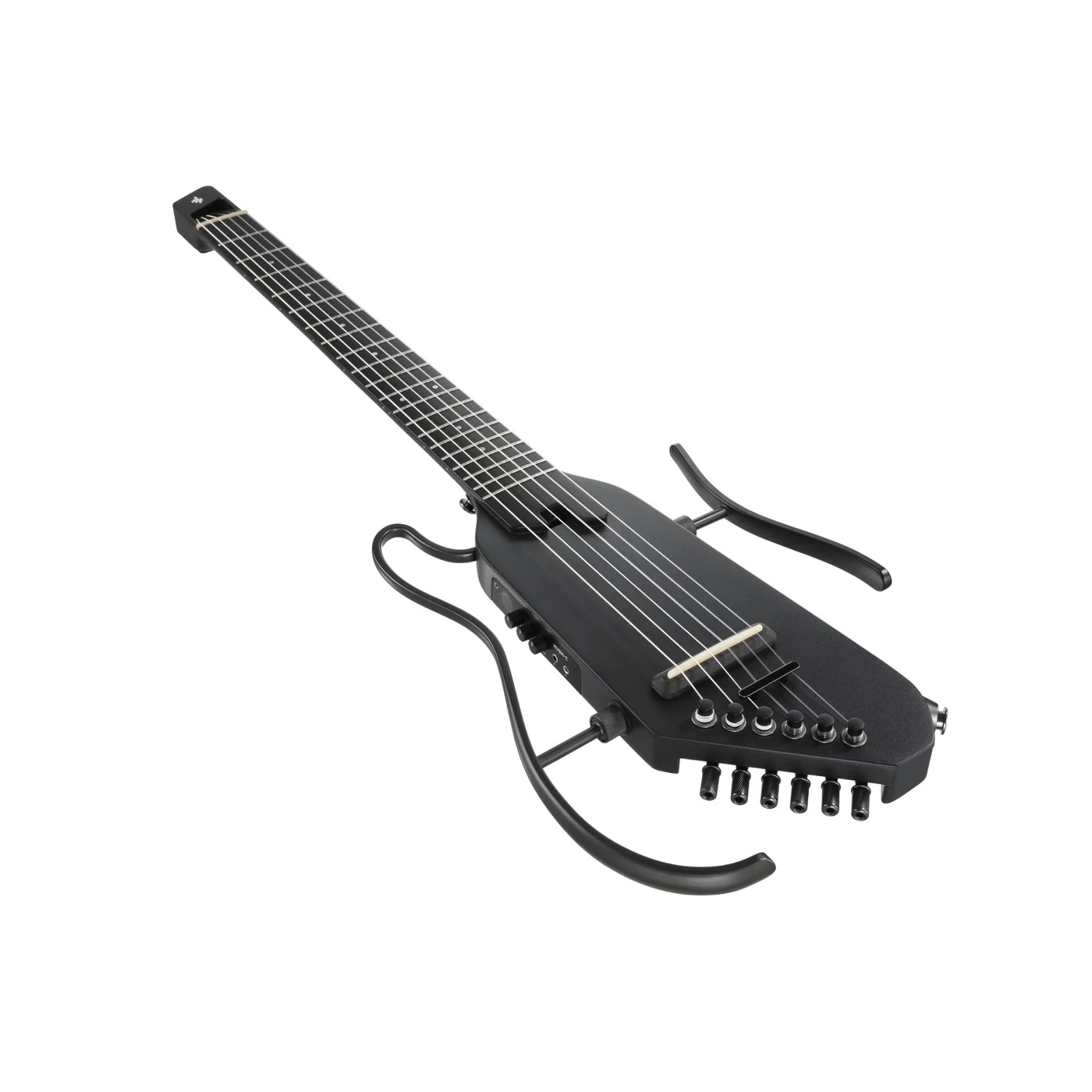 Donner Hush-C Silent Klasik Gitar (Siyah) 3