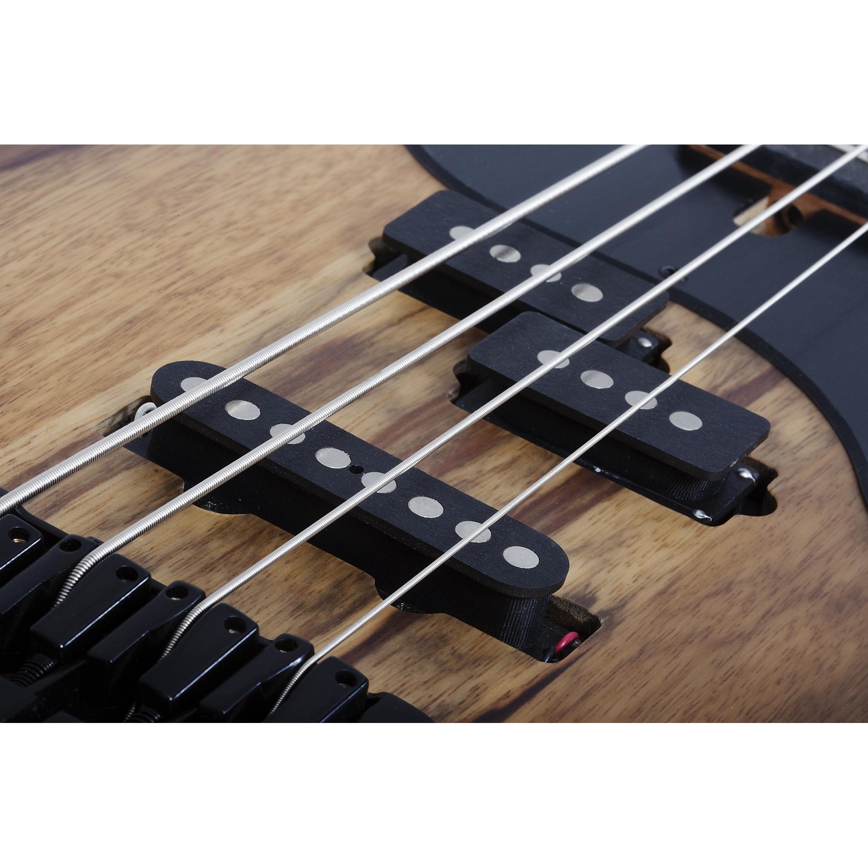 Schecter Model-T 4 Exotic Bas Gitar (Natural Satin) 3