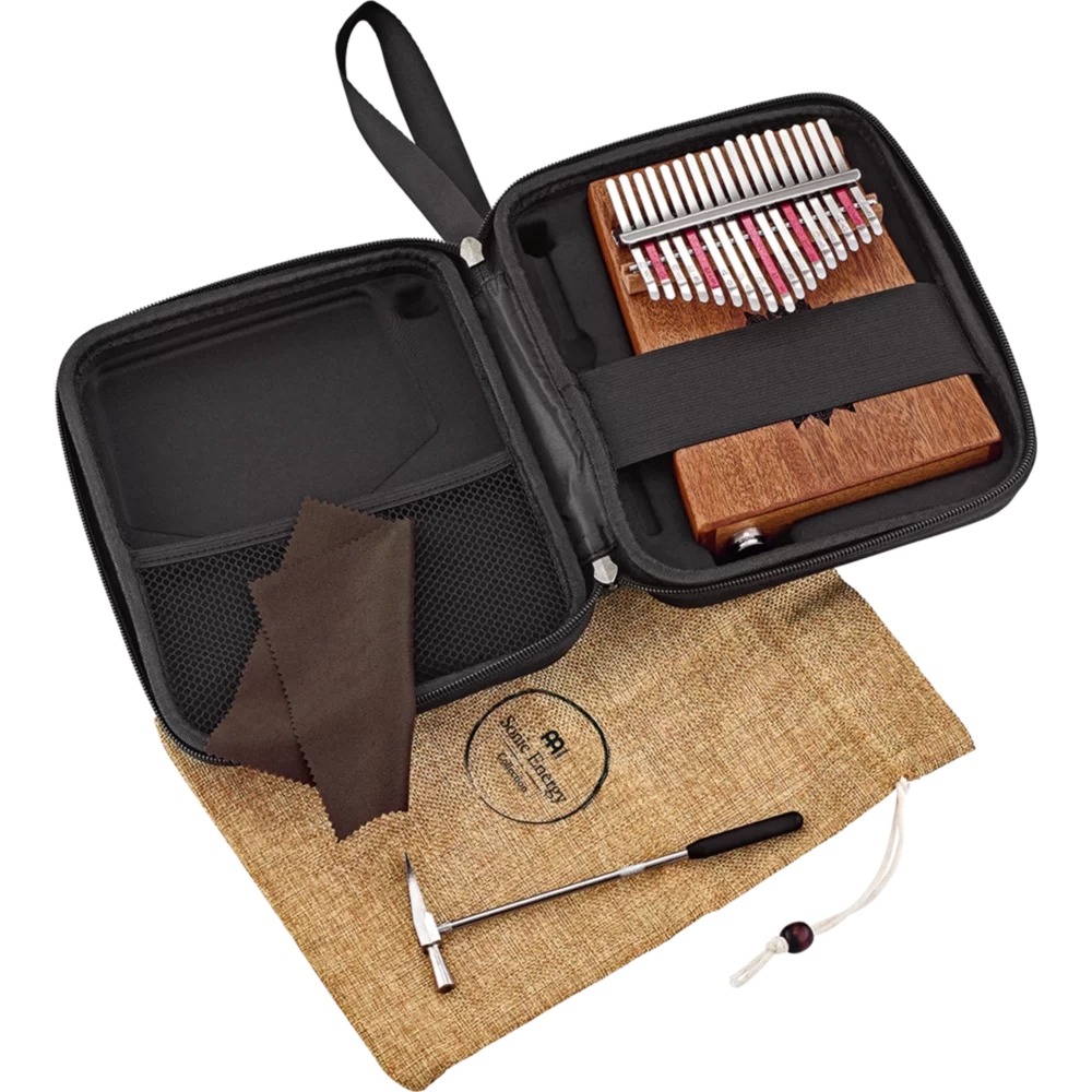 Meinl Sonic Energy PKL1708H C Major 17 Note Elektro Kalimba (Mahogany) 5