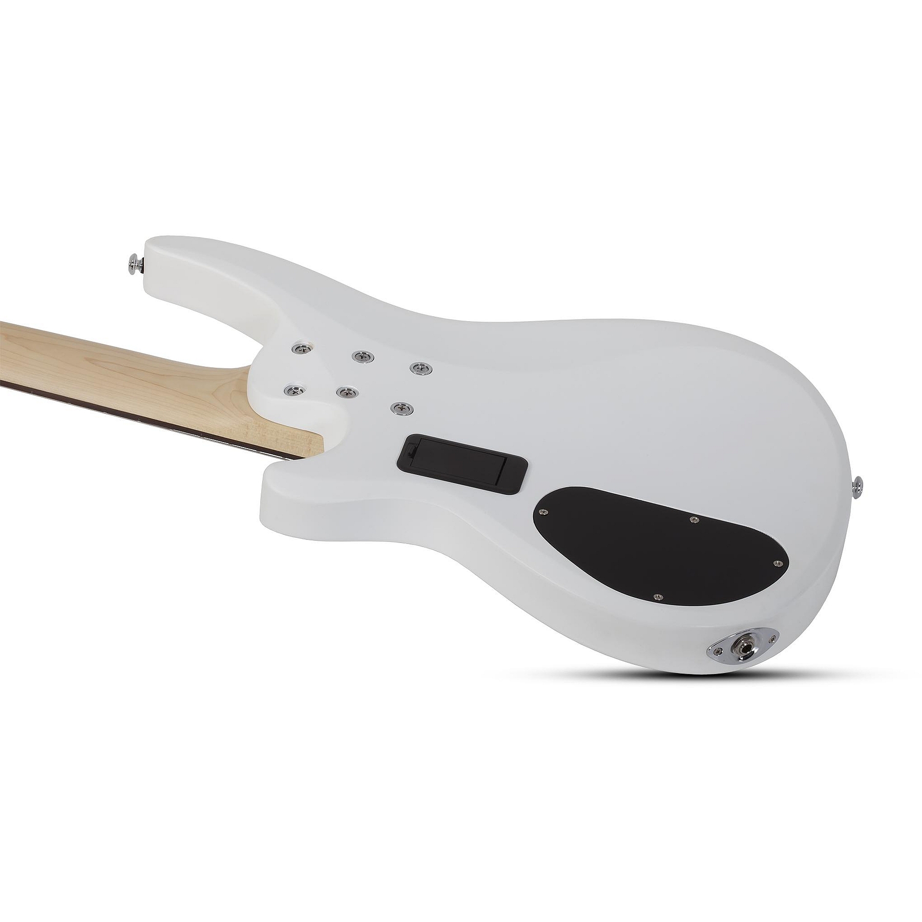 Schecter C-5 Deluxe 5 Telli Bas Gitar (Satin White) 5