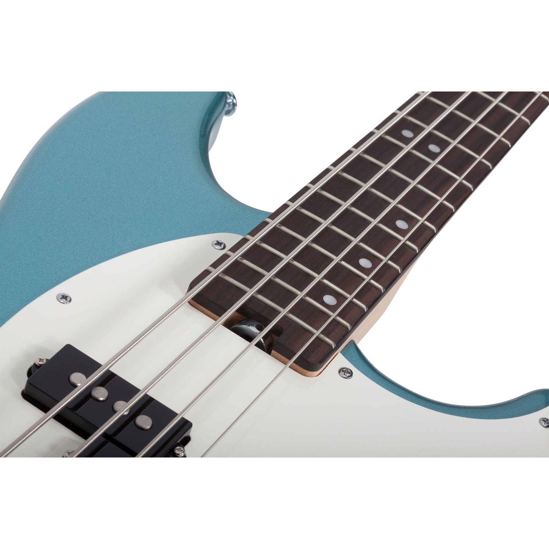 Schecter Banshee Bass Bas Gitar (Vintage Pelham Blue) 6