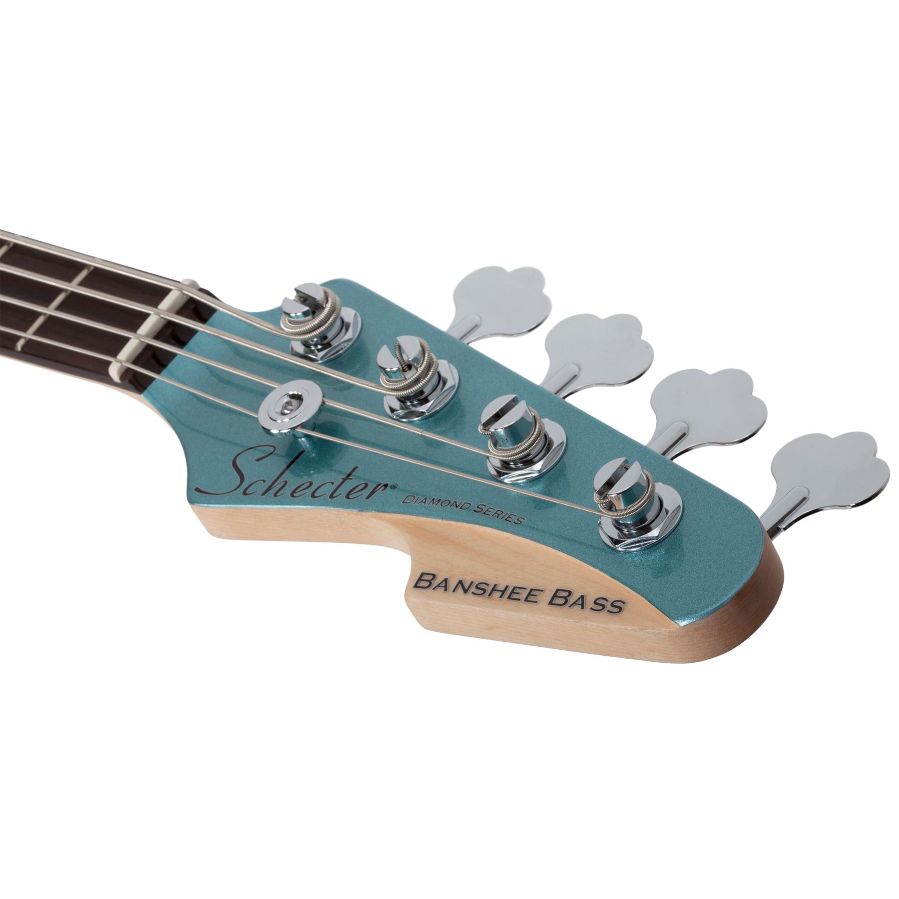 Schecter Banshee Bass Bas Gitar (Vintage Pelham Blue) 7