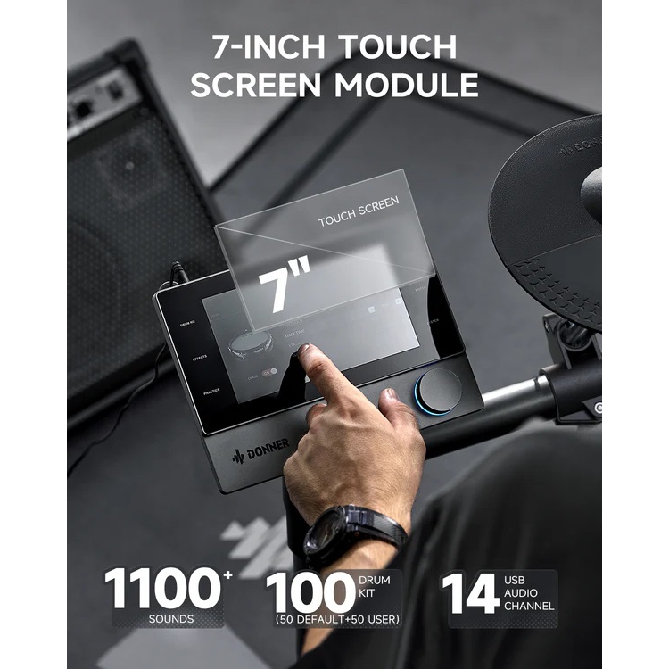 Donner Beat Elektro Davul 4