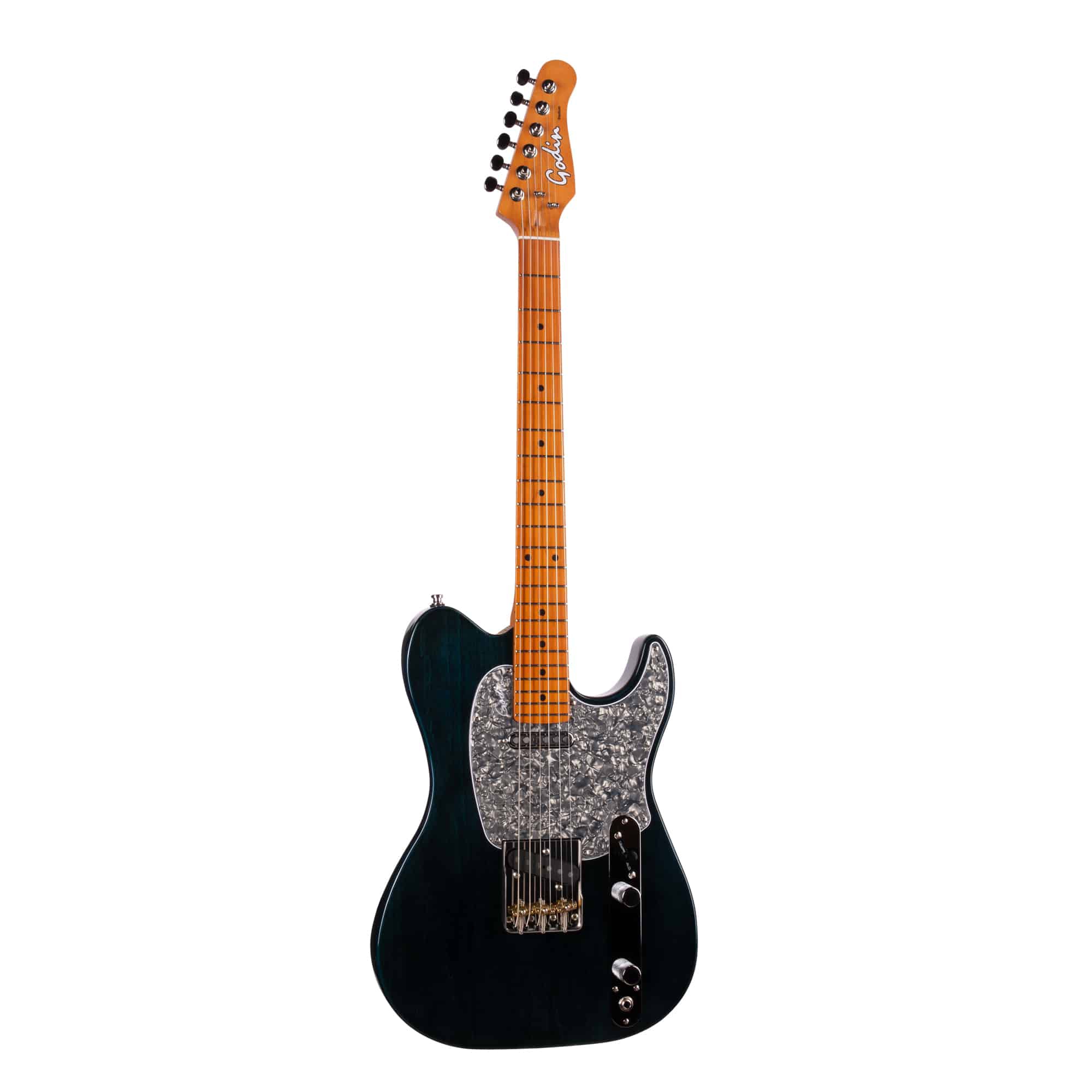 Godin Stadium Pro SS Akçaağaç Elektro Gitar (Pacifik Blue) 2