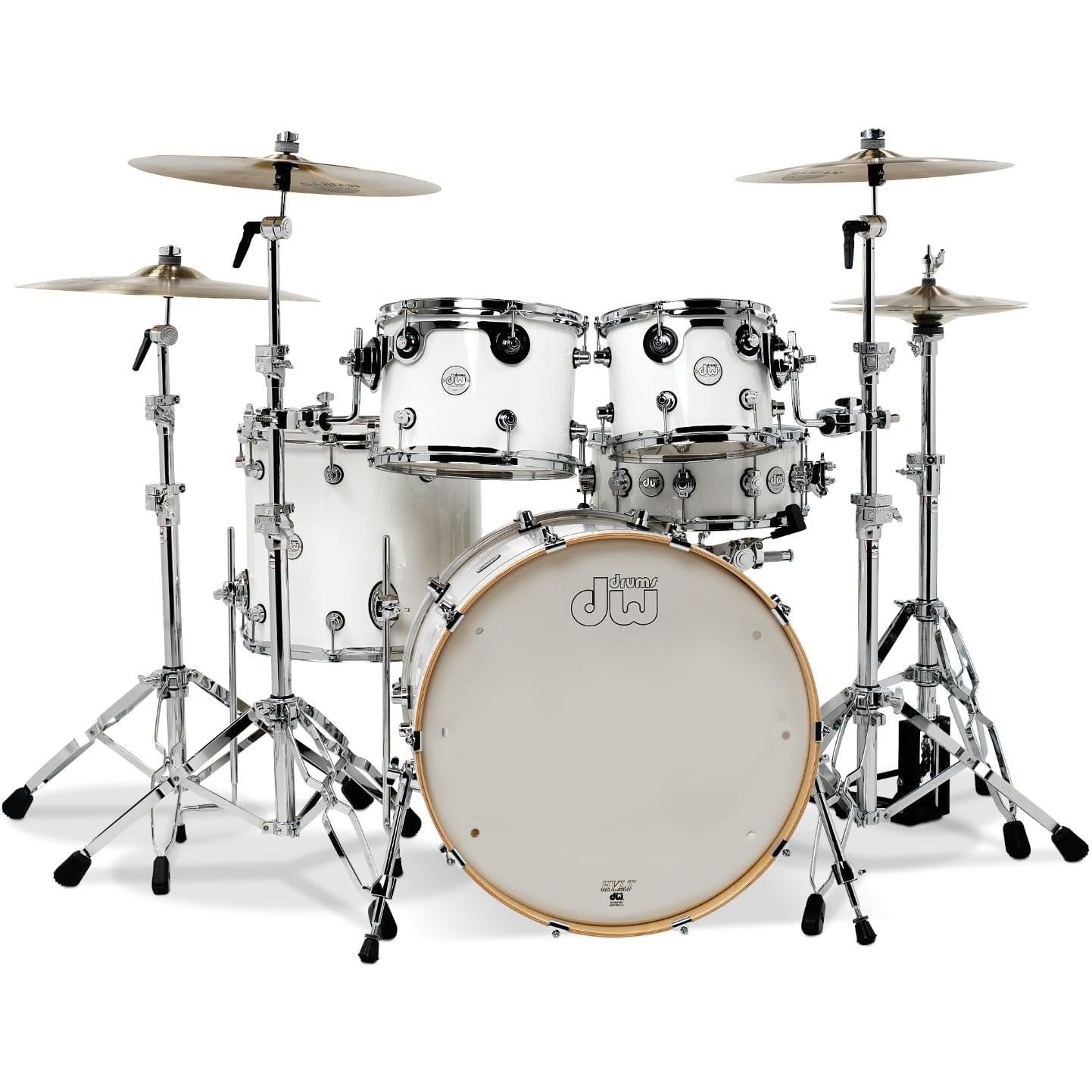 Dw Drums 22" Design Series 4-parça Akustik Davul (Parlak Beyaz) 1