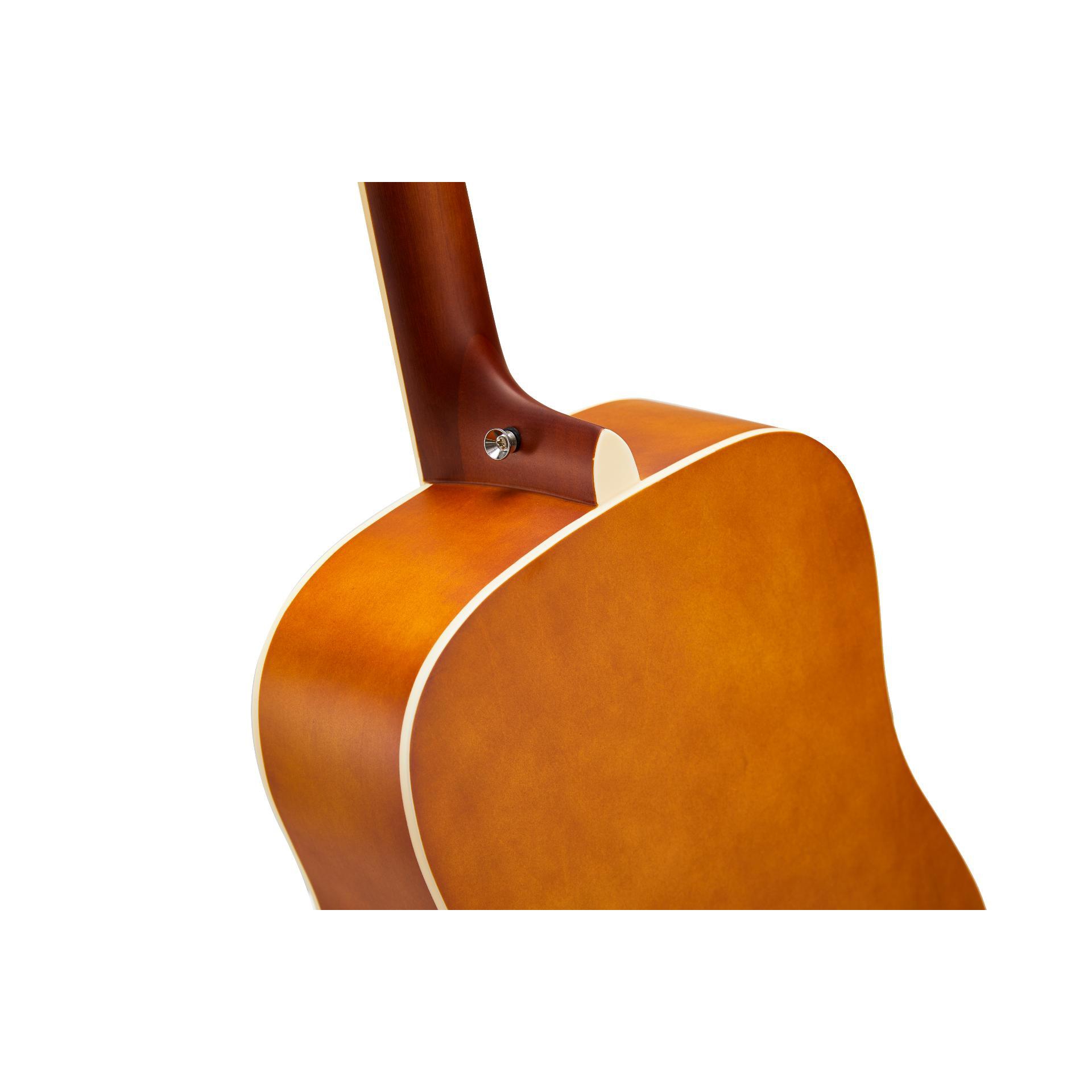 SX SD104K Akustik Gitar (Natural) 5