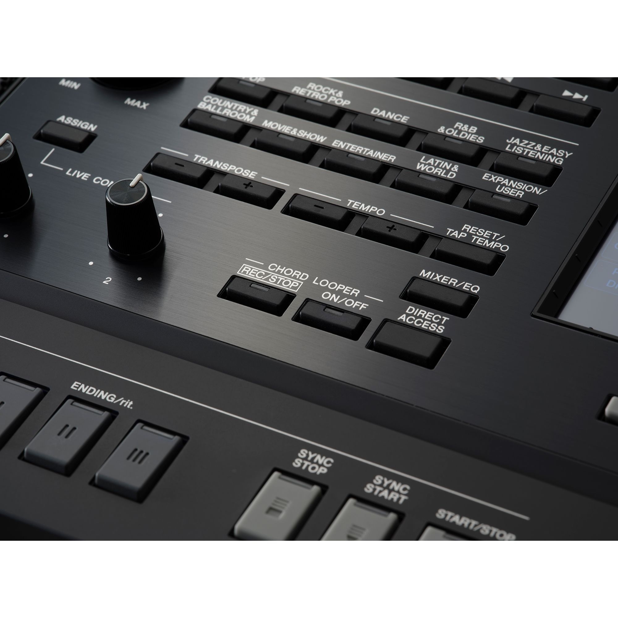 Yamaha PSR-SX920 Arranger Workstation Klavye 5