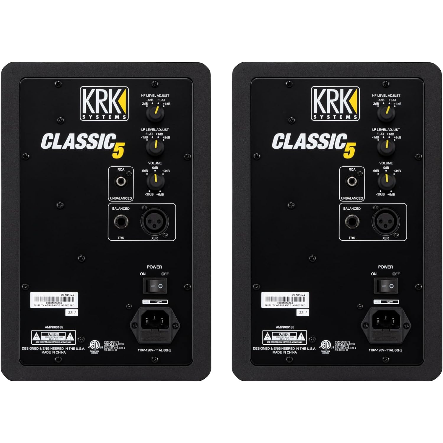 KRK CLASSIC 5  5" 50W Aktif Stüdyo Monitorü (Çift) 2