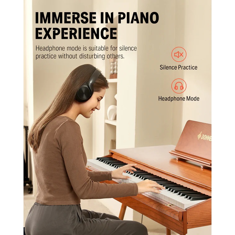 Donner DDP-80 PRO Solid Wood Dijital Piyano 7