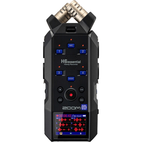 Zoom H6essential Ses Kayıt Cihazı (Siyah) 1