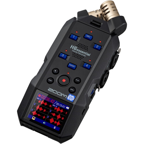 Zoom H6essential Ses Kayıt Cihazı (Siyah) 3