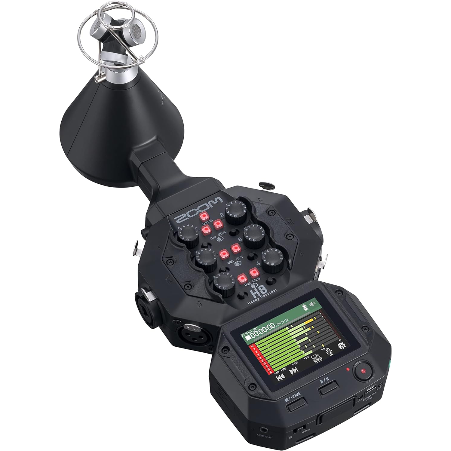 Zoom VRH-8 Ambisonic Mic Kapsülü (H8 için) 7