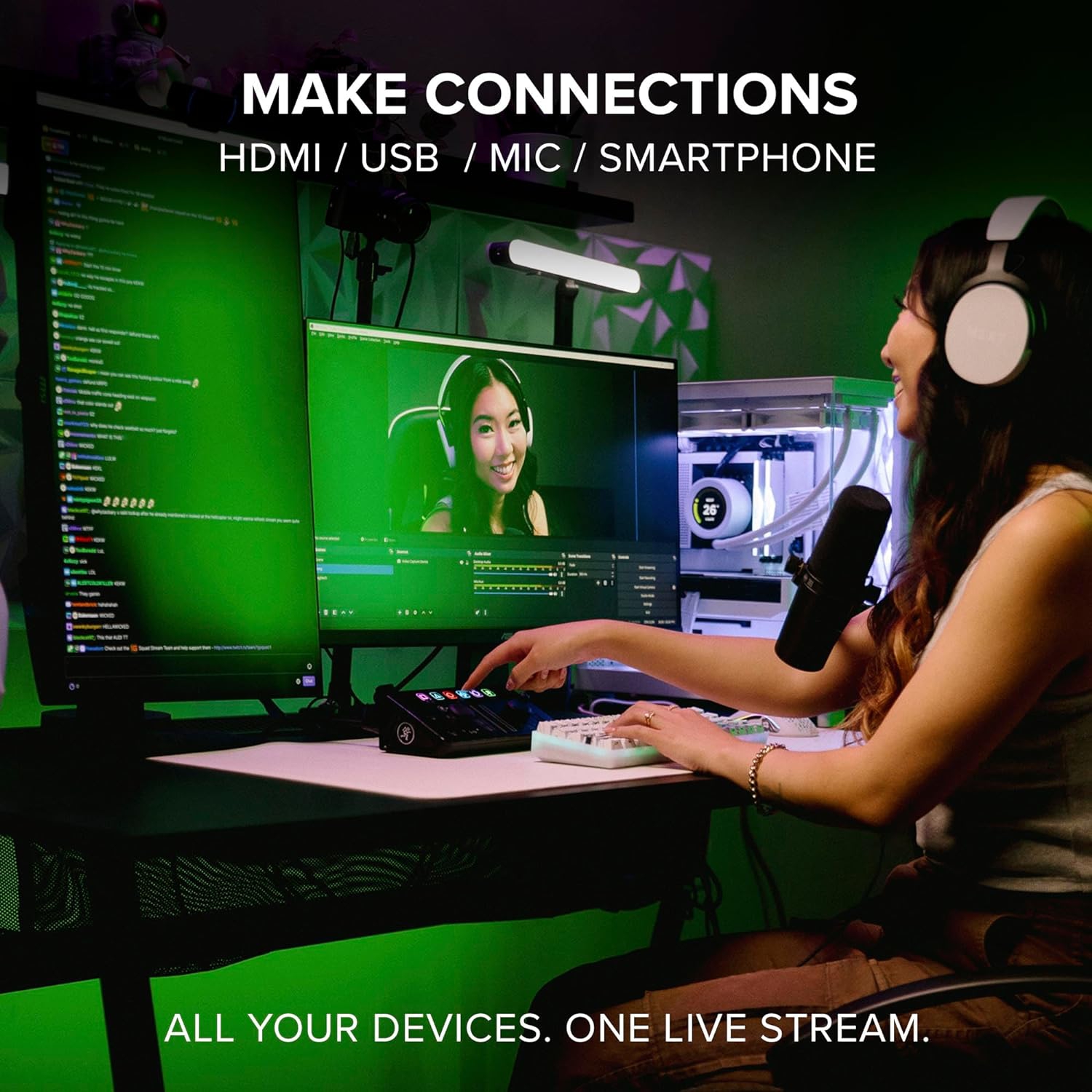 Mackie MainStream Video Streaming Ses Kartı 6